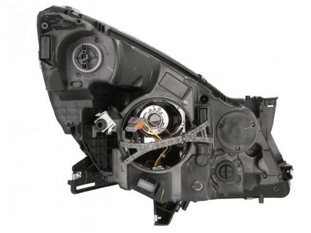 Opel Zafira C utángyártott új bal első fényszóró HIR2 króm keret (motorral) DEPO