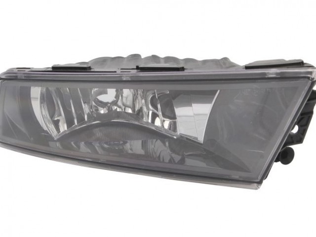 Skoda SuperB III. 2015-2019 utángyártott új jobb első ködlámpa H8 króm házas DEPO