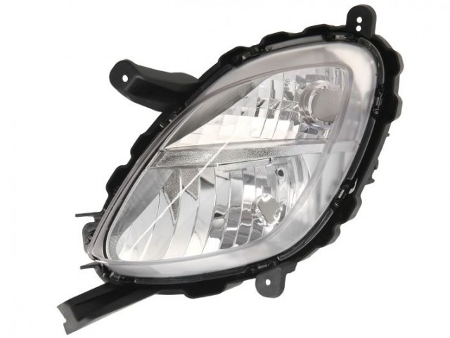 Kia Picanto 2011-2015 utángyártott új bal első ködlámpa H27W nappali fénnyel (5 ajtós) DEPO