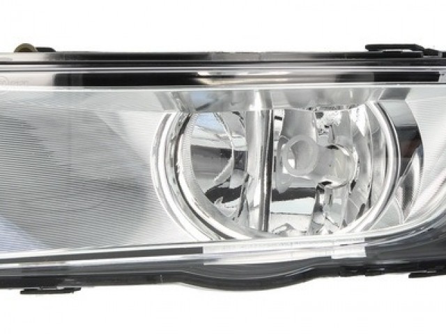 Skoda Octavia III. 2013-2016 utángyártott új bal első ködlámpa H8 króm házas DEPO