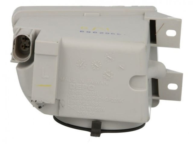 Skoda Fabia I. 1999-2004 utángyártott új bal első ködlámpa H3 DEPO