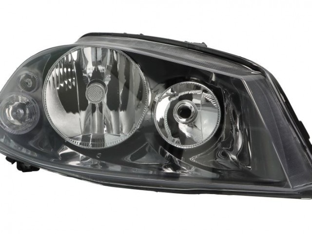 Seat Cordoba, Ibiza 2006-2009 utángyártott új jobb első fényszóró H3/H7 s.szürke házas (motoros) TYC