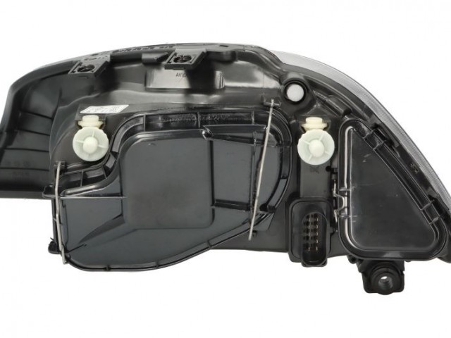 Seat Cordoba, Ibiza 2006-2009 utángyártott új jobb első fényszóró H3/H7 s.szürke házas (motoros) TYC