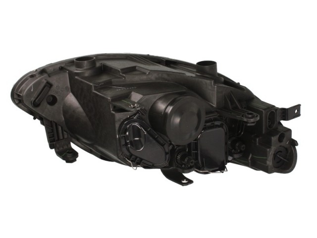 Seat Ibiza 6J 2008-2012 utángyártott új bal első fényszóró 2H7 króm házas (motoros) DEPO