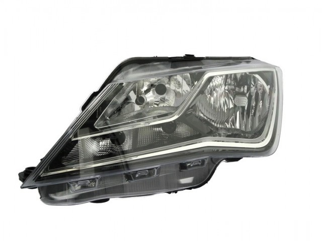 Seat Toledo KG3 2013-2017 utángyártott új bal első fényszóró 2H7  (motorral) DEPO