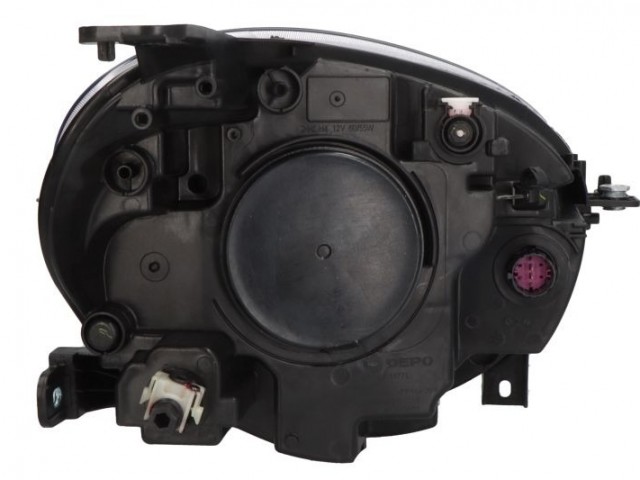 Fiat 500 X  2015-2025 utángyártott új bal első fényszóró H4/LED (motorral) DEPO