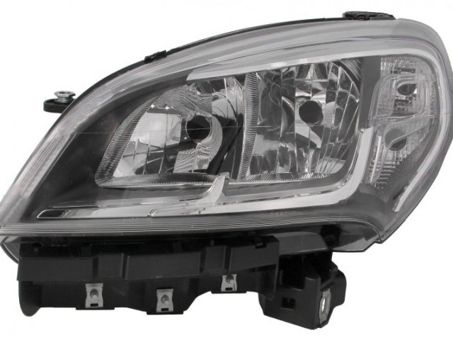 Fiat Doblo IV. 2015-2022  utángyártott új bal első fényszóró 2H7+nappali fény (motorral) DEPO