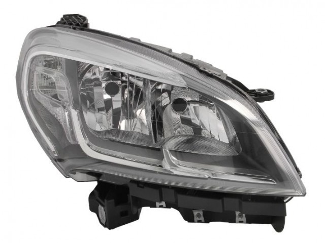 Fiat Doblo IV. 2015-2022  utángyártott új jobb első fényszóró 2H7+nappali fény (motorral) DEPO