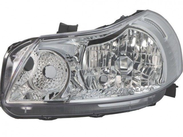 Fiat Sedici 2006-2009, Suzuki SX4 utángyártott új bal első fényszóró H4 motoros (Valeo-tip) TYC