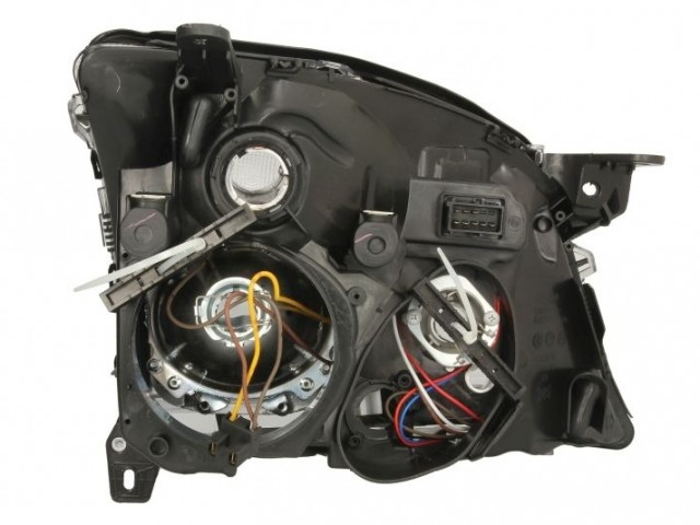 Opel Signum 2003-2005, Vectra C 2002-2005 utángyártott új bal első fényszóró DE-H7/H7 (króm házas) TYC