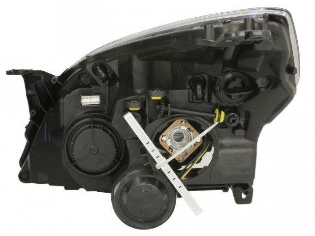 Opel Signum 2005-2007, Vectra C 2005-2008 utángyártott új jobb első fényszóró H1/H7 króm házas (motorral) TYC