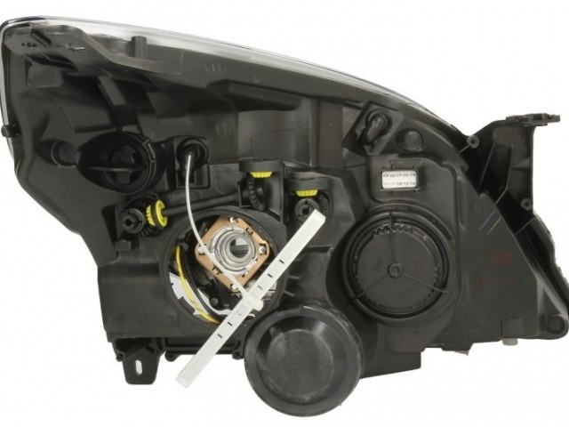 Opel Signum 2005-2007, Vectra C 2005-2008 utángyártott új bal első fényszóró H1/H7 króm házas (motorral) TYC