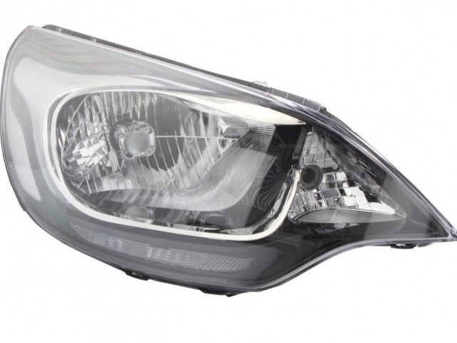 Kia Rio 2011-2017 utángyártott új jobb első fényszóró  H4 (motoros) 4 ajtós DEPO