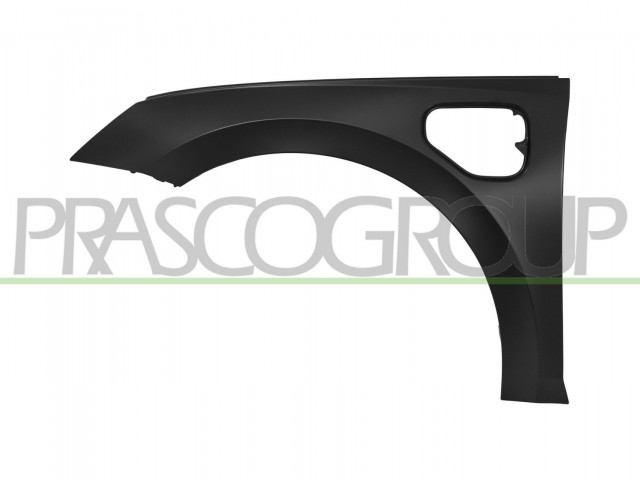 Skoda Octavia IV. 2020-2024 utángyártott új bal első sárvédő  (Hybrid lyukkal)