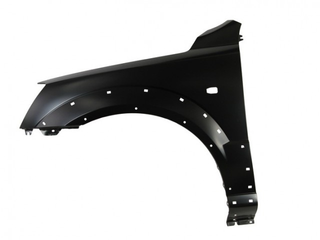 Kia Sorento 2002-2009 utángyártott új bal első sárvédő, oldalindexes kivitel (díszléclyukkal)