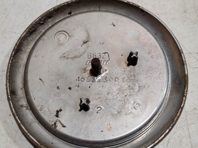 207858 Fiat Grande Punto, Stilo, Croma, Multipla, Doblo II. kék színű első embléma 98 mm átmérő