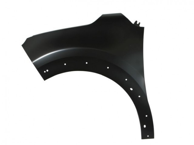 Citroen C3 2016-2020 utángyártott új bal első sárvédő, diszléc patenthelyes