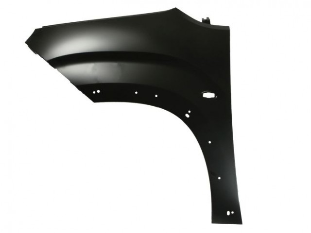 Citroen Berlingo,Opel Combo V., Peugeot Partner, Rifter,  Toyota Proace City utángyártott új bal első sárvédő oldalvillogós, díszléc lyukas