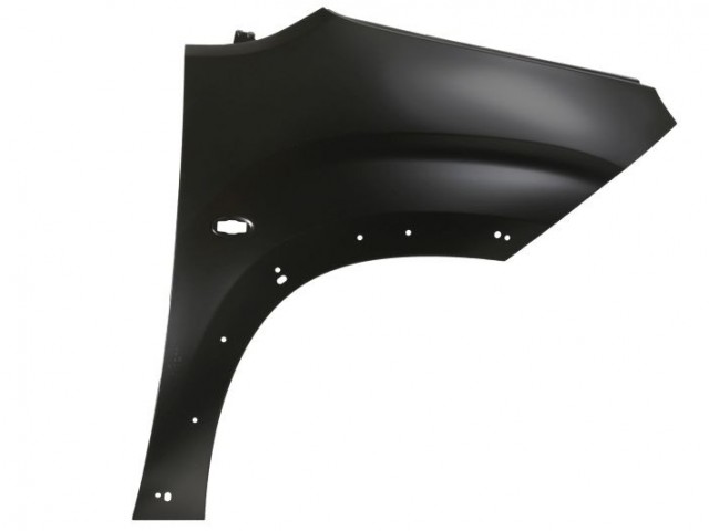 Citroen Berlingo,Opel Combo V., Peugeot Partner, Rifter, Toyota Proace City utángyártott új jobb első sárvédő oldalvillogós, díszléc lyukas