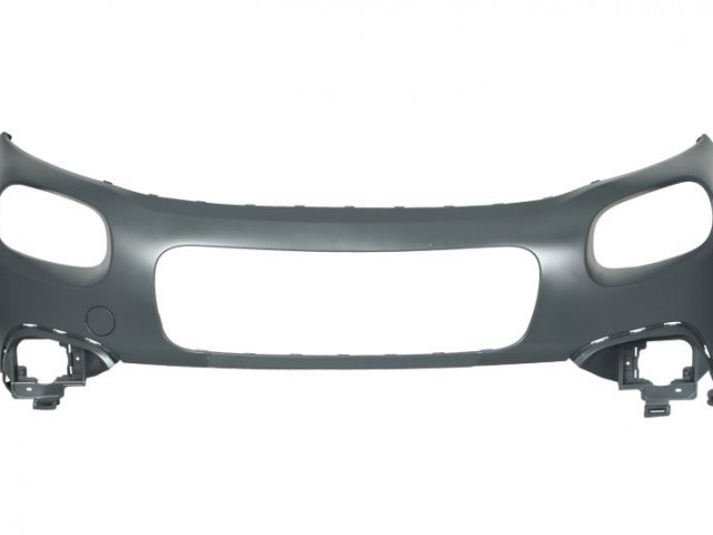 Citroen C3 2016-2020 utángyártott új első lökhárító felső rész, alapozott