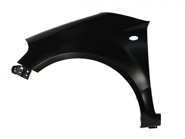 Fiat Sedici 2006-2009, Suzuki SX4 2007-2014 utángyártott új bal első sárvédő, oldalindexes, díszléc patent helyes kivitel