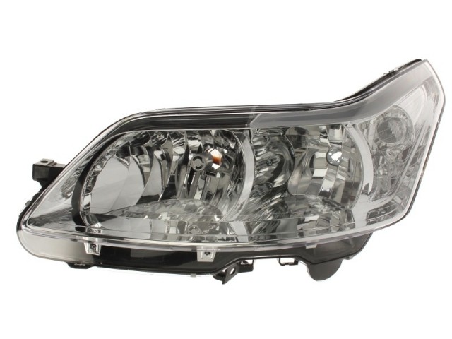 Citroen C4 2004-2011 utángyártott új bal első fényszóró H7/H1 (motorral) TYC