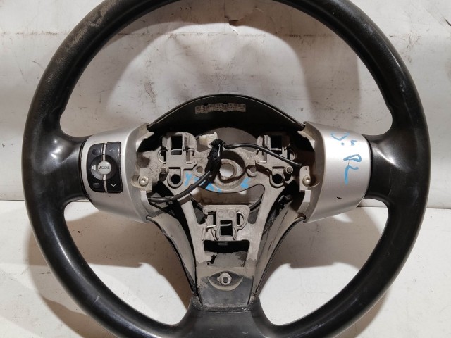 Toyota Yaris III. 2011-2014 Kormánykerék használt  Fekete bőr  