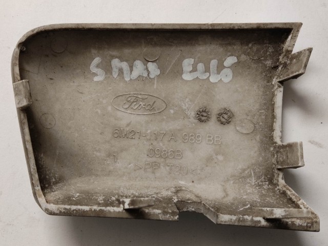 Ford S-MAX 2006-2014 2006-2014 Vonószem takaró használt  ezüst első 