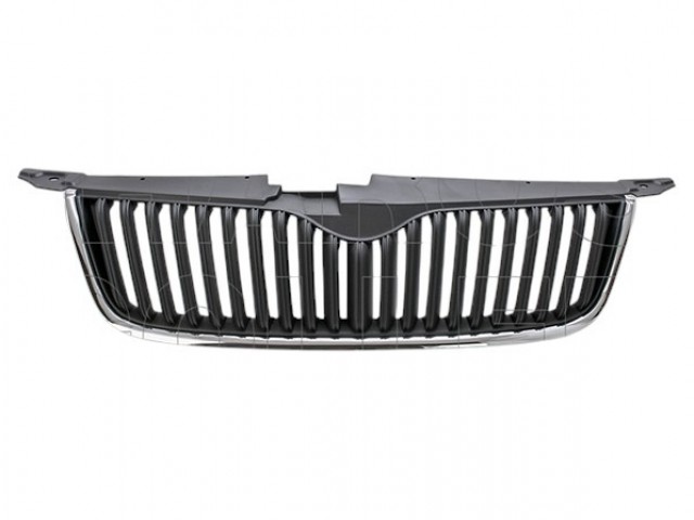 Skoda Yeti 2009-2013 utángyártott új hűtődíszrács alsó króm díszléccel