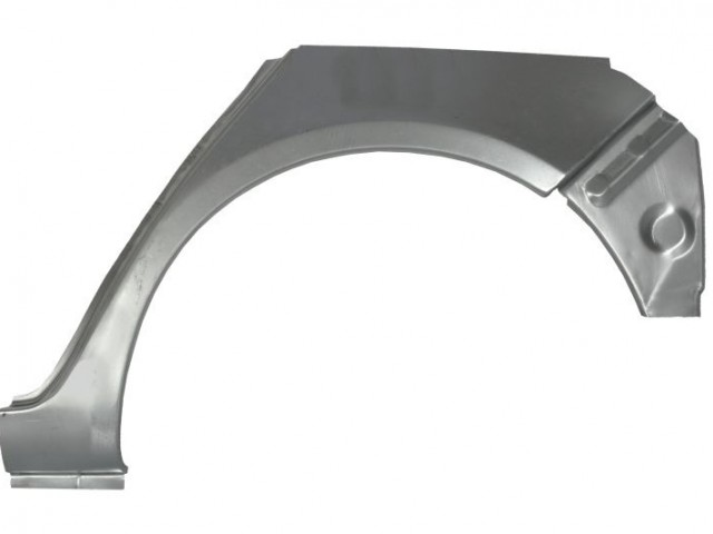 Skoda Fabia II.  2007-2014 utángyártott új bal hátsó sárvédő javítóív (5 ajtós)