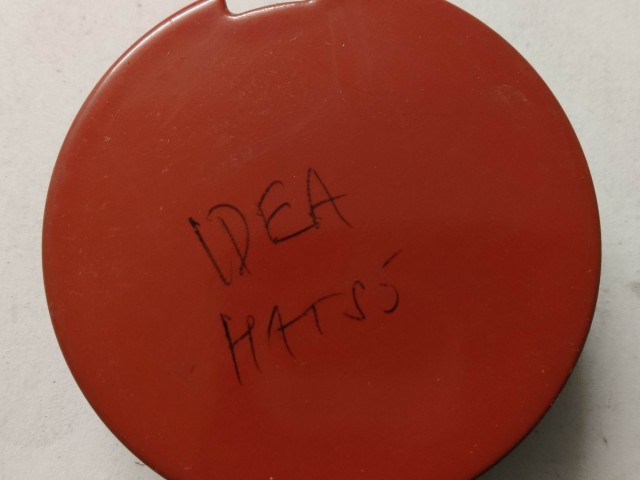 Fiat Idea 2003-2012 Vonószem takaró használt  piros első-hátsó 