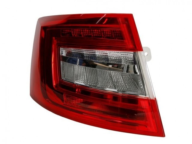 Skoda Octavia III. 2016-2020 utángyártott új bal hátsó lámpa LED-es (Sedan)