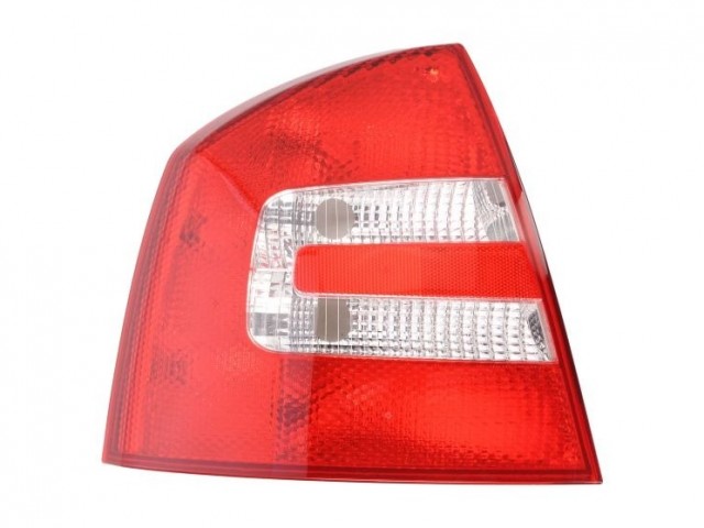 Skoda Octavia II. 2004-2008 utángyártott új bal hátsó lámpa (4 ajtós)