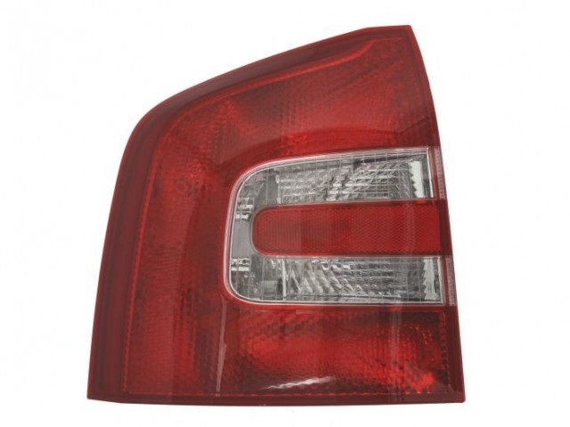 Skoda Octavia II. 2004-2008 utángyártott új bal hátsó lámpa (Kombi)