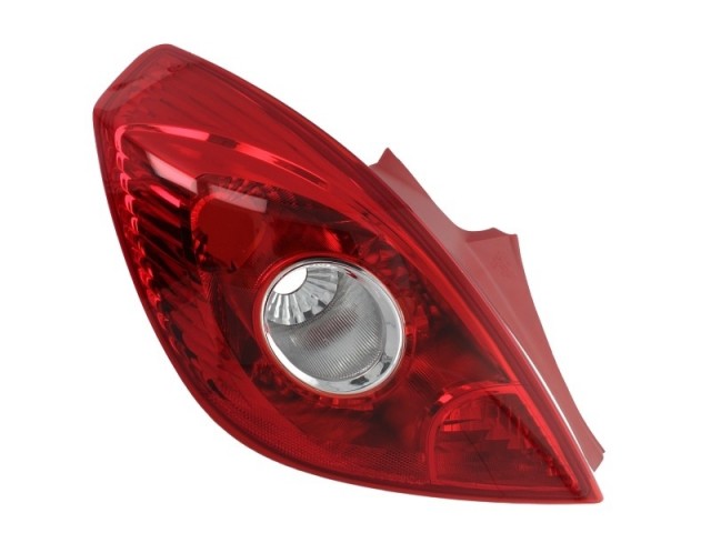Opel Corsa D 2006-2014 utángyártott új bal hátsó lámpa (3 ajtós) TYC