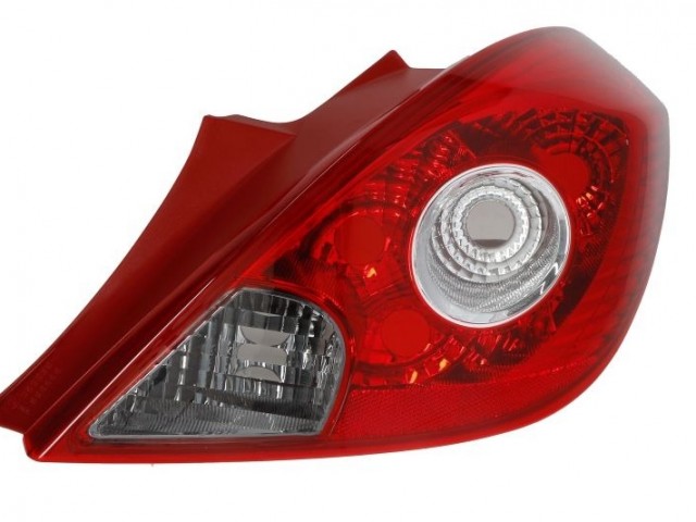 Opel Corsa D 2006-2014 utángyártott új jobb hátsó lámpa (3 ajtós) TYC