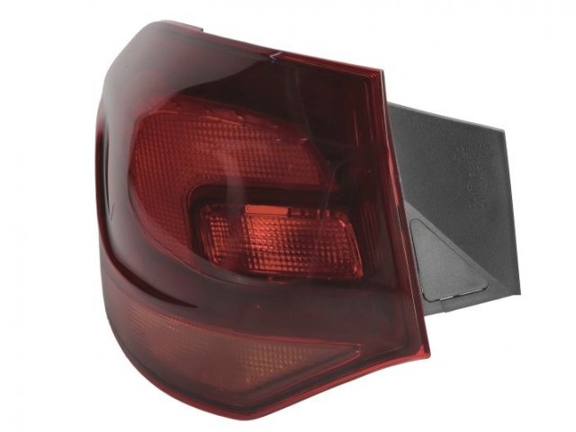 Opel Astra J 2009-2020 utángyártott új bal hátsó külső lámpa sötét  (Kombi)