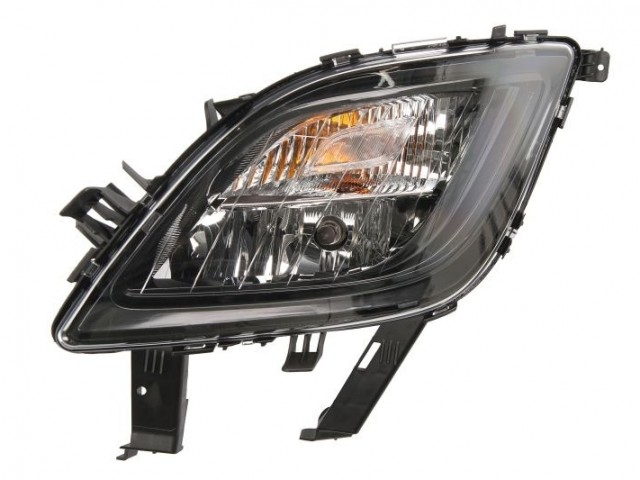 Opel Astra J 2009-2012 utángyártott új bal első ködlámpa H10 fekete házas, ir. jelzős TYC