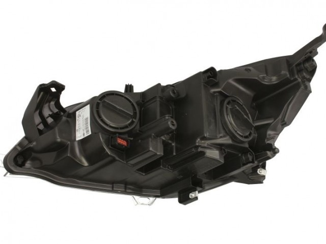 Opel Astra J 2012-2020 utángyártott új jobb első fényszóró 2H7 fekete h.+LED kpl. HELLA