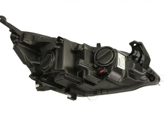 Opel Astra J 2012-2020 utángyártott új bal első fényszóró 2H7 fekete h.+LED kpl. HELLA