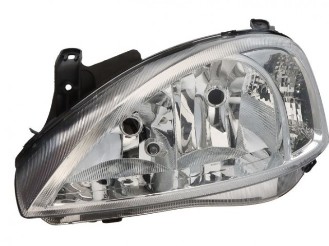 Opel Corsa C 2002-2005 utángyártott új bal első fényszóró  2H7 (motoros) VALEO