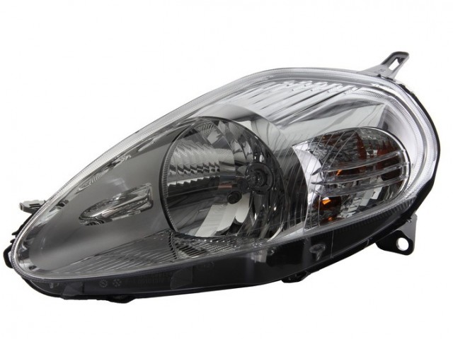 Fiat Grande Punto gyári beszállítós új Valeo, fehér csatlakozós, bal első fényszóró