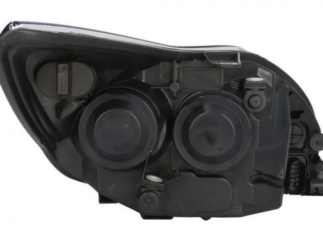 Ford Focus II. 2007-2011 utángyártott új bal első fényszóró H1/H7 króm házas (motorral) TYC