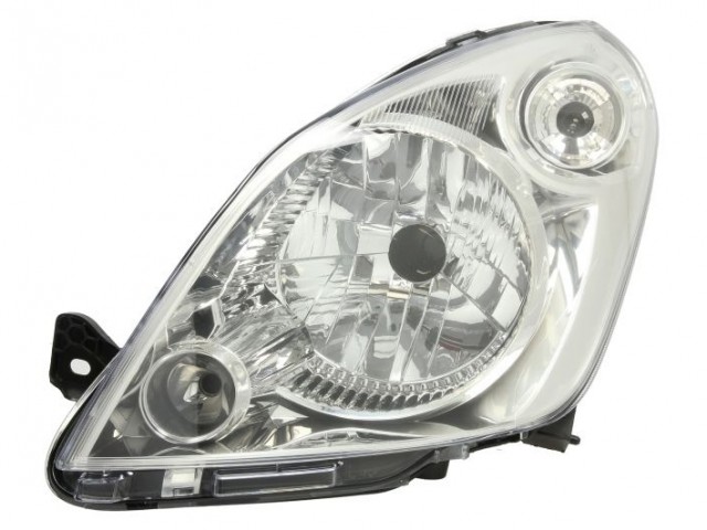 Suzuki SPLASH 2008-2012 utángyártott új bal első fényszóró H4  (motorral) TYC