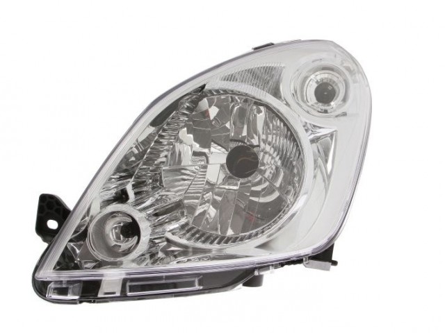 Suzuki SPLASH 2008-2012 utángyártott új bal első fényszóró H4 (motorral) DEPO