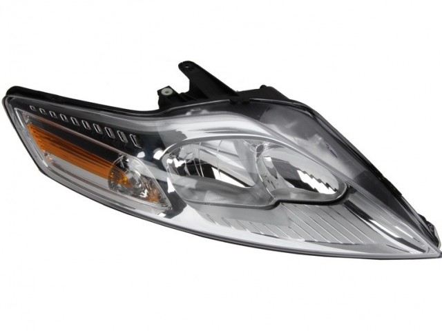 Ford Mondeo IV. 2007-2014 utángyártott új jobb első fényszóró H7/H1 (motorral) TYC