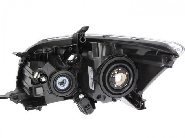 Toyota Auris 2007-2010 E15 utángyártott új jobb első fényszóró H11/HB3 króm házas (motorral) VALEO