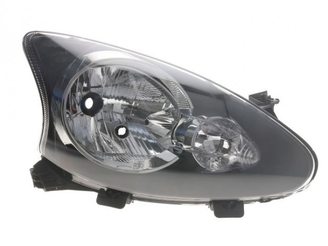 Toyota Aygo 2005-2014 utángyártott új jobb első fényszóró H4 (motoros) TYC