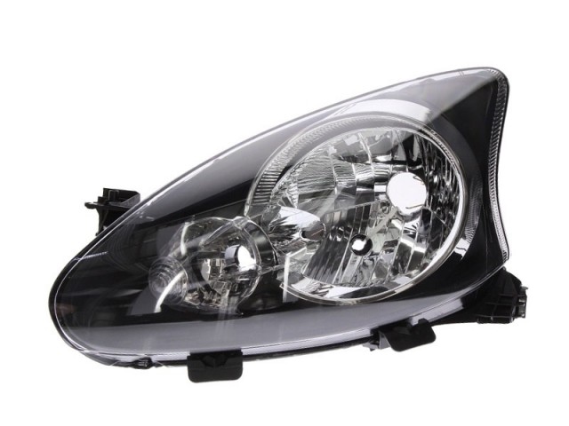 Toyota Aygo 2005-2014 utángyártott új bal első fényszóró H4 (motoros) TYC