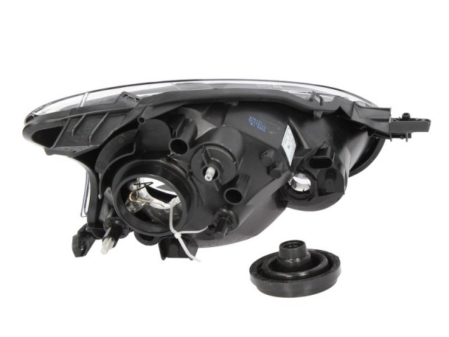 Toyota Aygo 2005-2014 utángyártott új bal első fényszóró H4 (motoros) TYC